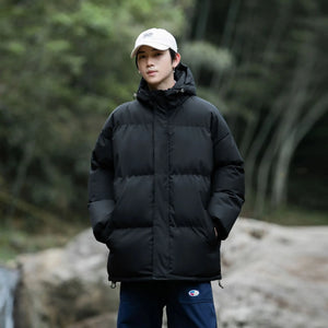 Solid Color Bubble Jacket , - Streetwear Jacket - Slick Street