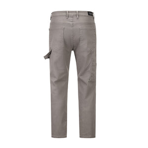 Solid Color Multi Pockets Denim Pants , - Streetwear Pants - Slick Street
