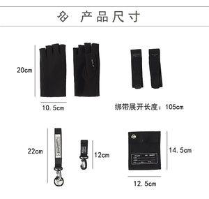 Dusk Fingerless Gloves , - Streetwear gloves - Slick Street