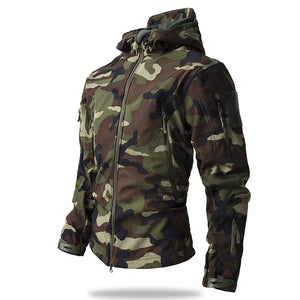 Mountain Runner Lightweight Jacket Camo 1, S - Streetwear Jacket - Slick Street