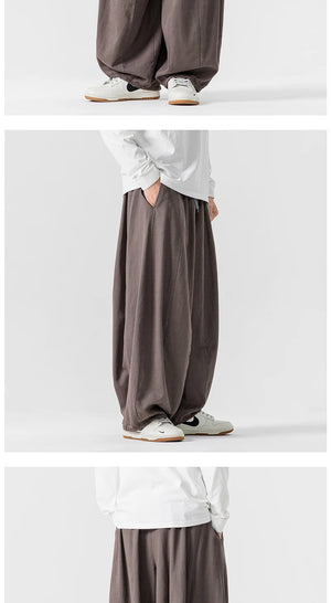 Lantern Loose Style Pants , - Streetwear Pants - Slick Street