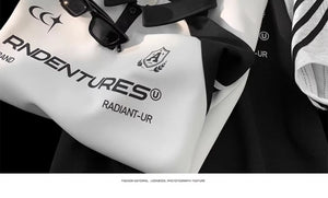 RADIANT-UR Contrast Color Polo T-Shirt , - Streetwear T-Shirts - Slick Street