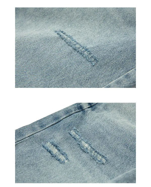 Denim Ripped Coin Pocket Jeans , - Streetwear Jeans - Slick Street