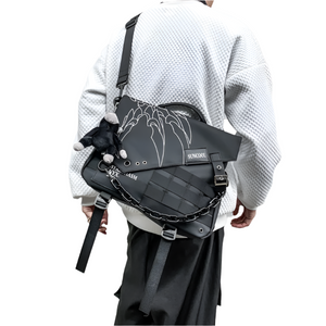 Single Shoulder Multifunctional Bag , - Streetwear Bag - Slick Street