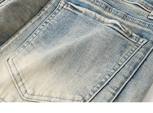 Retro Distressed Ankle Zipper Style Pants , - Streetwear Pants - Slick Street