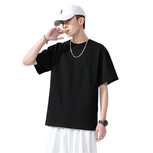 Pure Cotton Cashmere T-Shirt , - Streetwear Tee - Slick Street