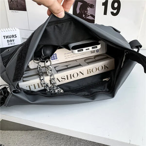 Single Shoulder Multifunctional Bag , - Streetwear Bag - Slick Street
