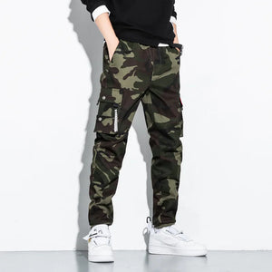 CR3 Camouflage Cargo Pants Army Green, XS - Streetwear Pants - Slick Street