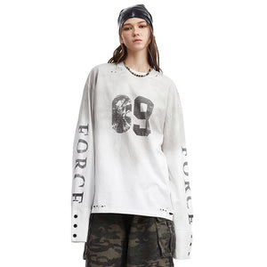 Force 09 Graphic Long Sleeve Tee , - Streetwear T-Shirts - Slick Street