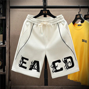 EACD 21 Shorts White, XS - Streetwear Shorts - Slick Street