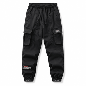 Utility Field Cargo Pants Black, XS - Streetwear Pants - Slick Street