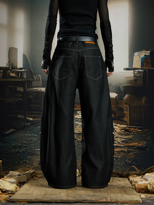 L82 Baggy Denim Jeans , - Streetwear Jeans - Slick Street