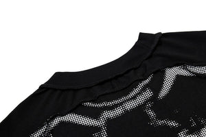 Mosaic Loose Sports Jersey , - Streetwear T-Shirts - Slick Street