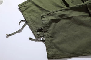 Loose Fit Cotton Baggy Cargo Pants , - Streetwear Cargo Pants - Slick Street