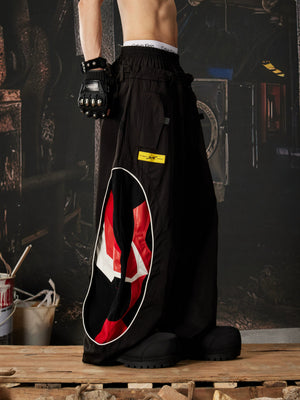 Racing Double Waist Sweatpants , - Streetwear Joggers - Slick Street