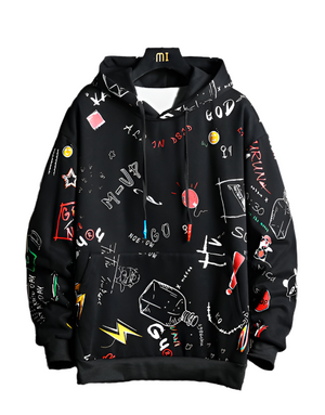 M-VP Hoodie , - Streetwear Hoodie - Slick Street