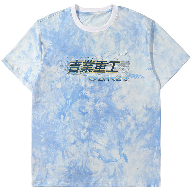 Graffiti Tie-dye T-Shirt ,  - Streetwear T-Shirts - Slick Street