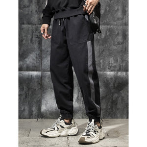 LA Line Joggers XS, Black - Streetwear Joggers - Slick Street