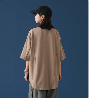 Tunic Loose-Fit T-Shirt , - Streetwear T-Shirts - Slick Street