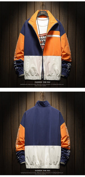 BG Color Tone Jacket , - Streetwear Jacket - Slick Street