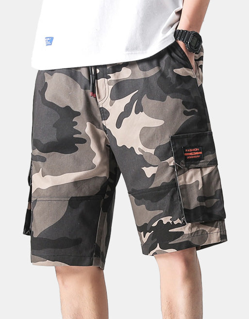 Casual Camo Shorts camouflage, XS - Streetwear Shorts - Slick Street