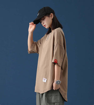 Tunic Loose-Fit T-Shirt , - Streetwear T-Shirts - Slick Street