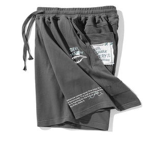 Devil Shark Shorts , - Streetwear Shorts - Slick Street
