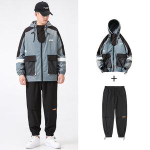 Artirus LA1 Tracksuits Blue, XS - Streetwear Tracksuits - Slick Street