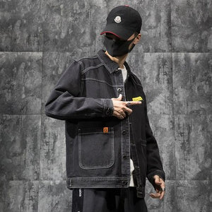 Cuban Denim Jacket Black 1, XS - Streetwear Jacket - Slick Street