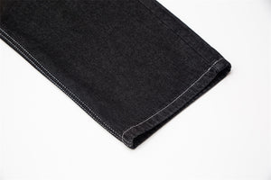 Skeleton Hand Black Jeans ,  - Streetwear Jeans - Slick Street