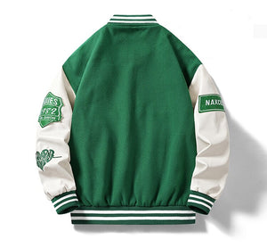 SERCE Varsity Jacket , - Streetwear Jacket - Slick Street