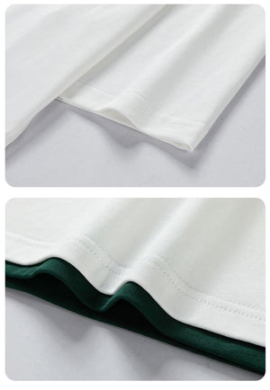 N Solid Label T-Shirt , - Streetwear T-Shirts - Slick Street