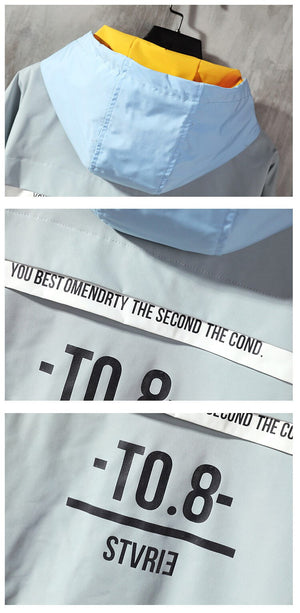 AM TO 8 Jacket , - Streetwear Jacket - Slick Street