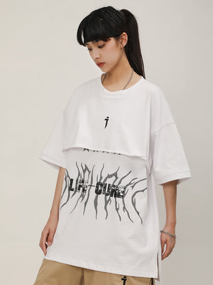 LIFE CURE T-Shirt , - Streetwear T-Shirts - Slick Street