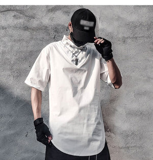 Maille Armor T-Shirt with Chain , - Streetwear T-Shirts - Slick Street