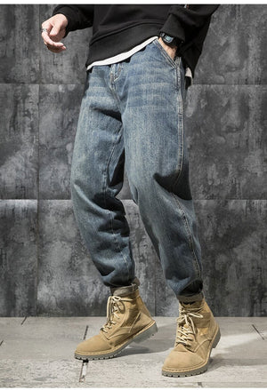 Denim Jean Joggers , - Streetwear - Slick Street