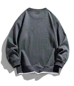Robotic Mechanism Mode Sweatshirt , - Streetwear Sweatshirts - Slick Street