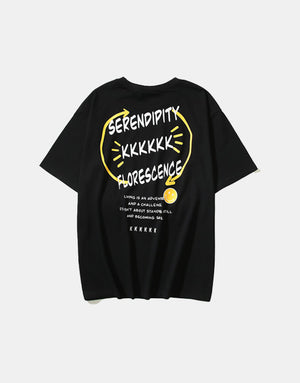Mysterious SERENDIPITY T-Shirt , - Streetwear T-Shirts - Slick Street