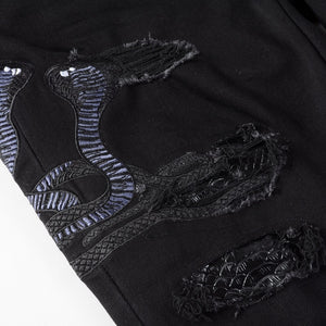 COBRA Snake Denim Jeans , - Streetwear Jeans - Slick Street