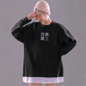 JIYE Long Sleeve , - Streetwear Sweatshirts - Slick Street