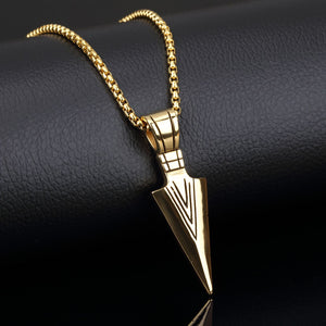 Spear Point Necklace , - Streetwear Jewellery - Slick Street