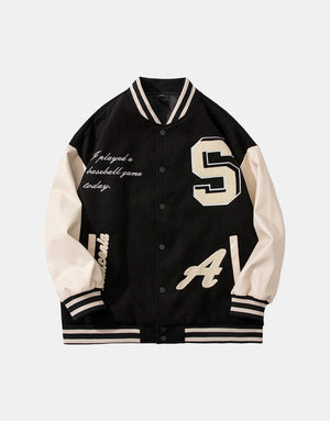 He'lo Optics Varsity Jacket , - Streetwear Jacket - Slick Street