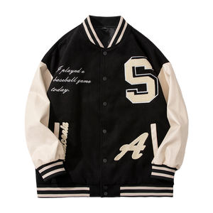 He'lo Optics Varsity Jacket , - Streetwear Jacket - Slick Street
