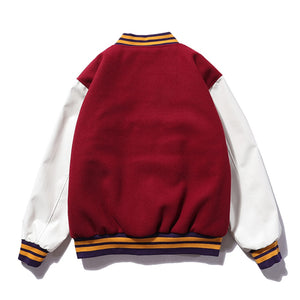 H48 Varsity Jacket , - Streetwear Jacket - Slick Street