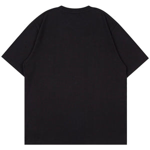 Manga Girl Kanji Anime Graphic T-Shirt , - Streetwear T-Shirts - Slick Street