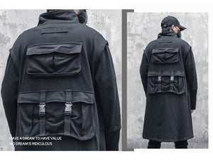 Ulster Long Coat , - Streetwear Coat - Slick Street