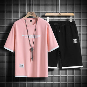 YRNDIAN 2 Piece Set , - Streetwear Tee - Slick Street