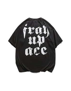 Frah Up Ace T-Shirt , - Streetwear T-Shirts - Slick Street