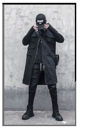 Ulster Long Coat , - Streetwear Coat - Slick Street