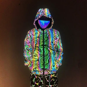V2 Reflective Jacket , - Streetwear Jackets - Slick Street